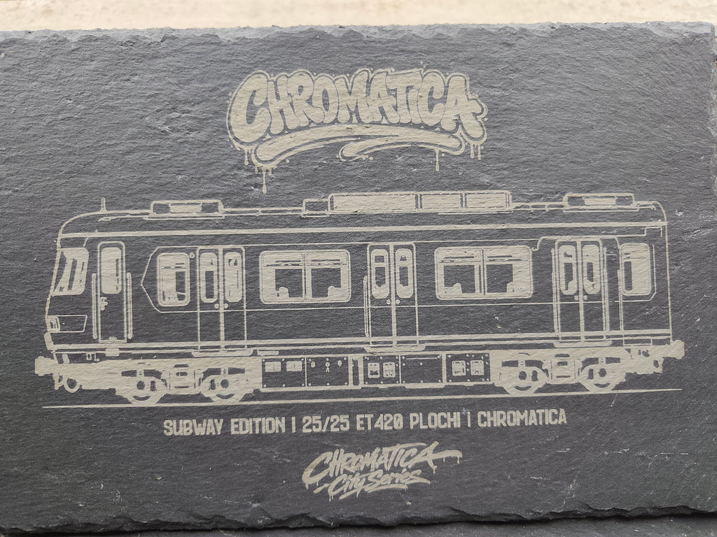 ET420 S-Bahn Slate Art – Laser-Engraved Graffiti Heritage Edition