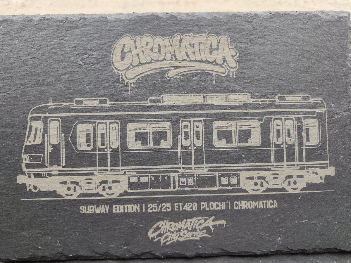 ET420 S-Bahn Slate Art – Laser-Engraved Graffiti Heritage Edition