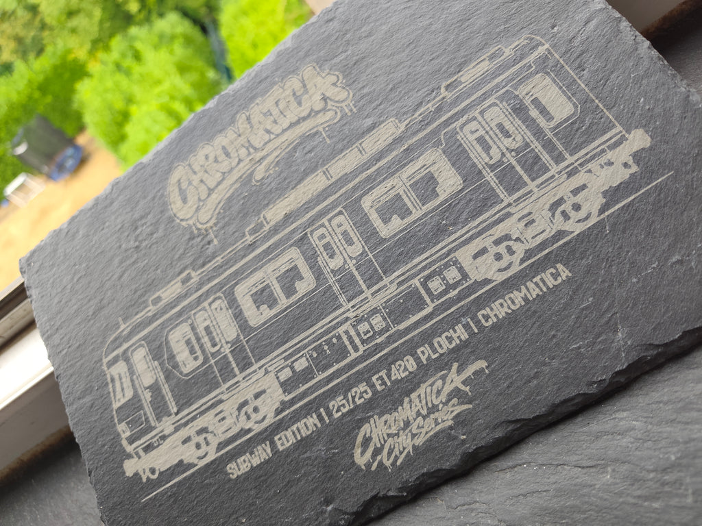 ET420 S-Bahn Slate Art – Laser-Engraved Graffiti Heritage Edition
