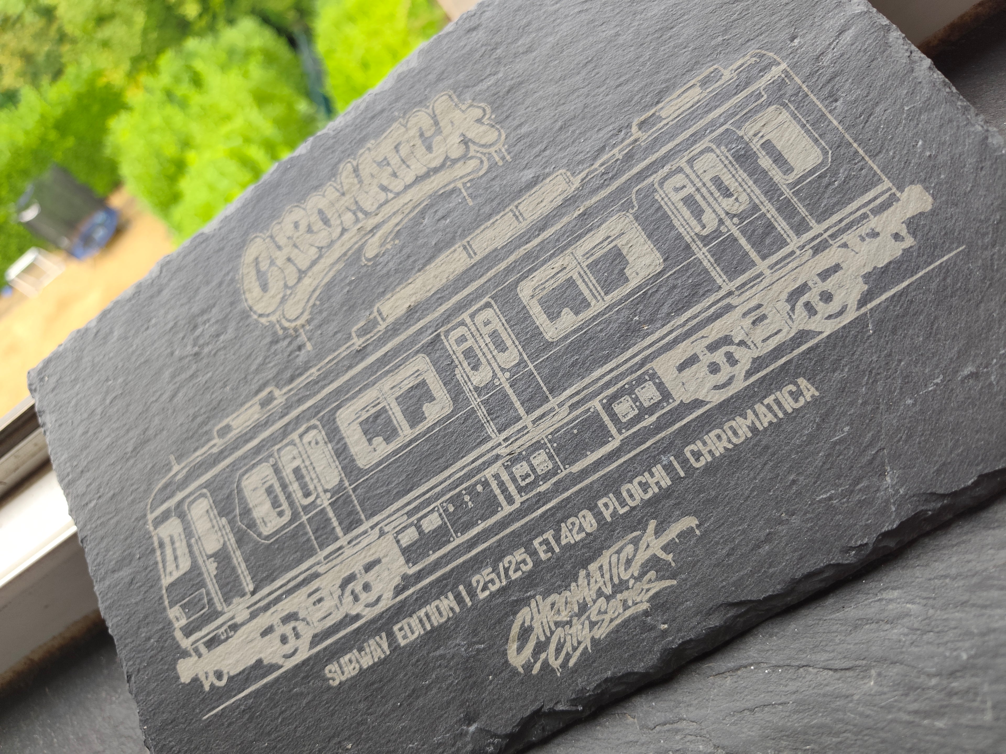 ET420 S-Bahn Slate Art – Laser-Engraved Graffiti Heritage Edition