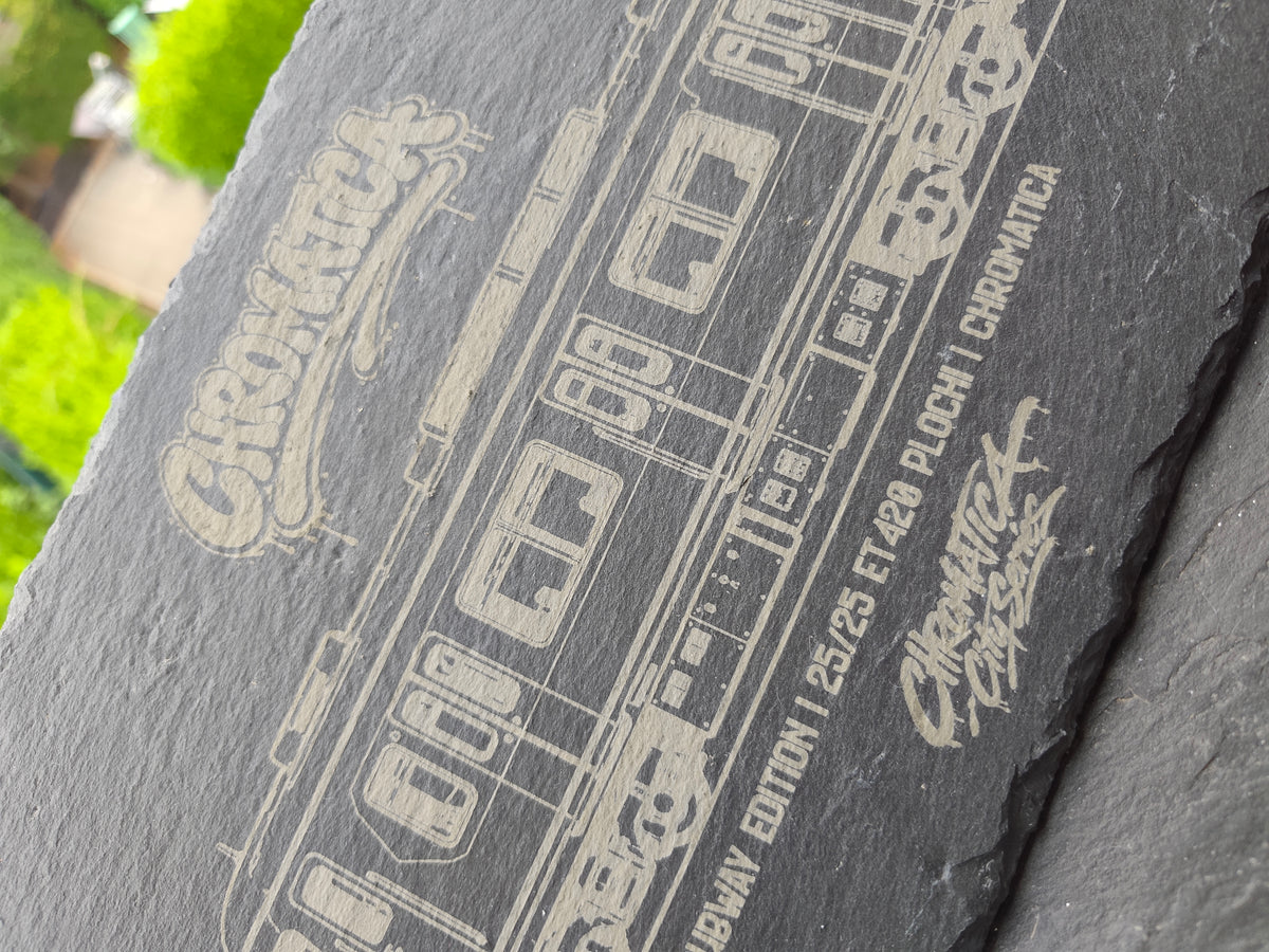 ET420 S-Bahn Slate Art – Laser-Engraved Graffiti Heritage Edition