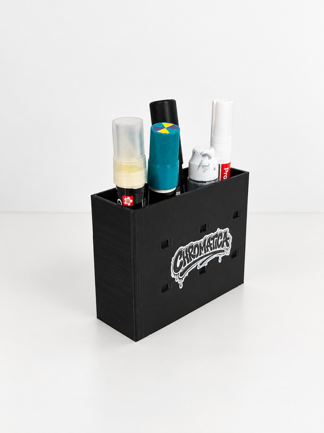 Black Marker Caddy – Modular Open Marker Organizer