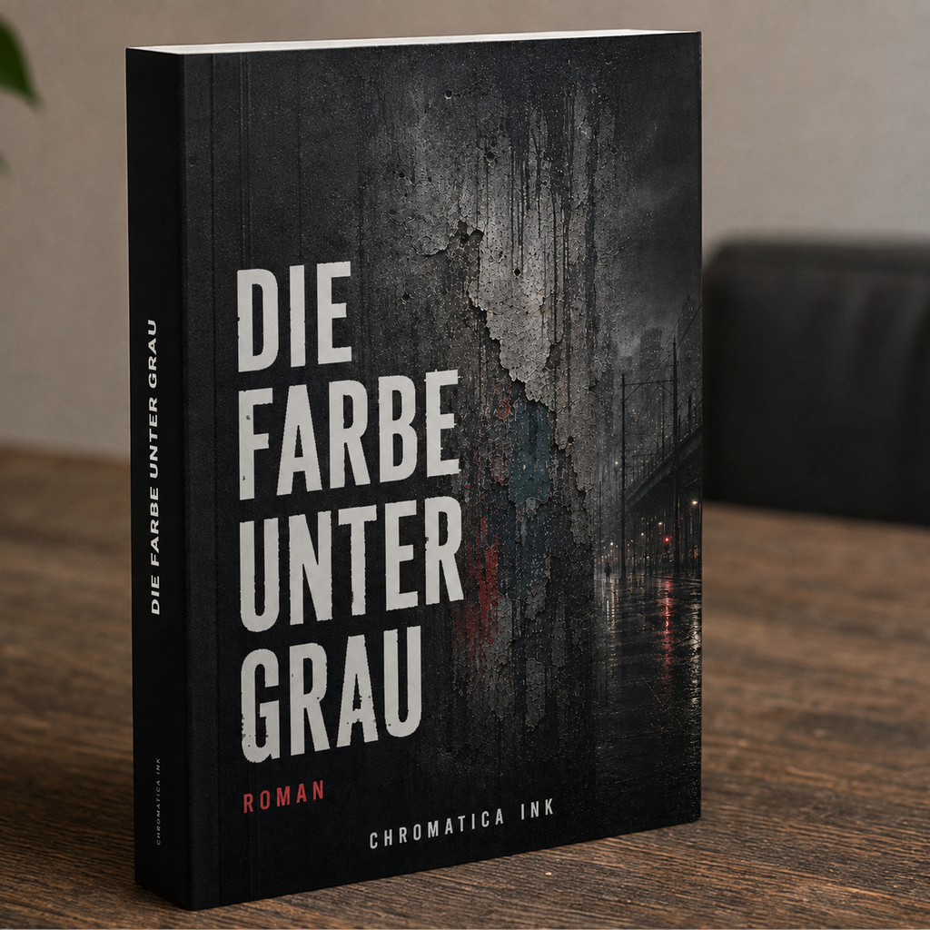 Die Farbe unter Grau – Roman über Berlin, Graffiti & Erinnerung