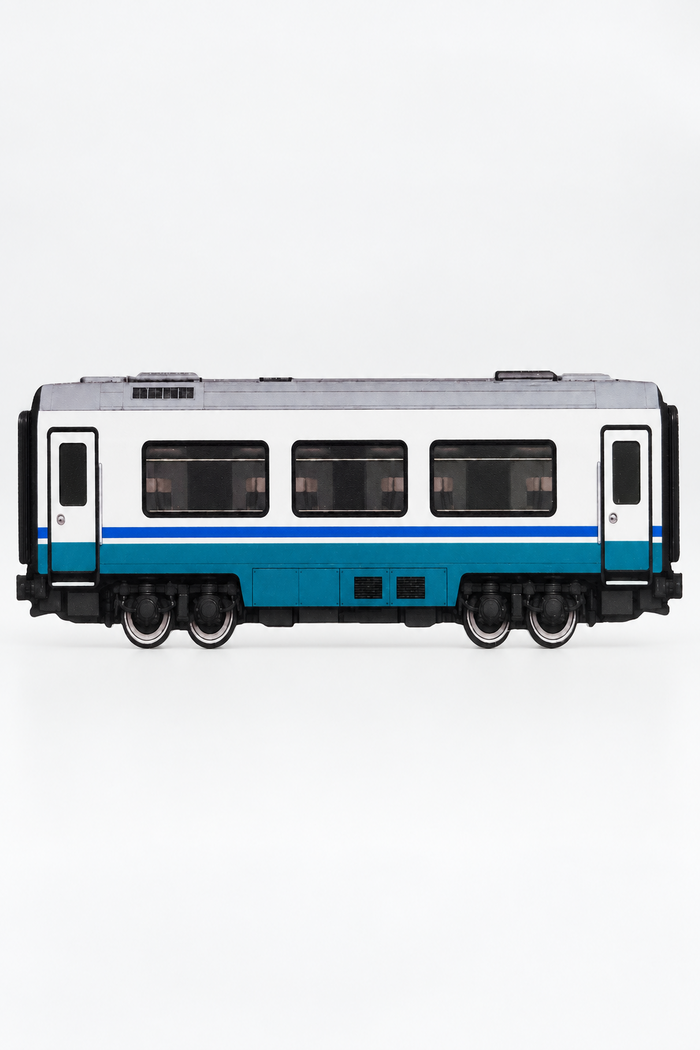 Chromatica Italian Intercity Graffiti Practice Coach – Paintable 3D Rail Art Object