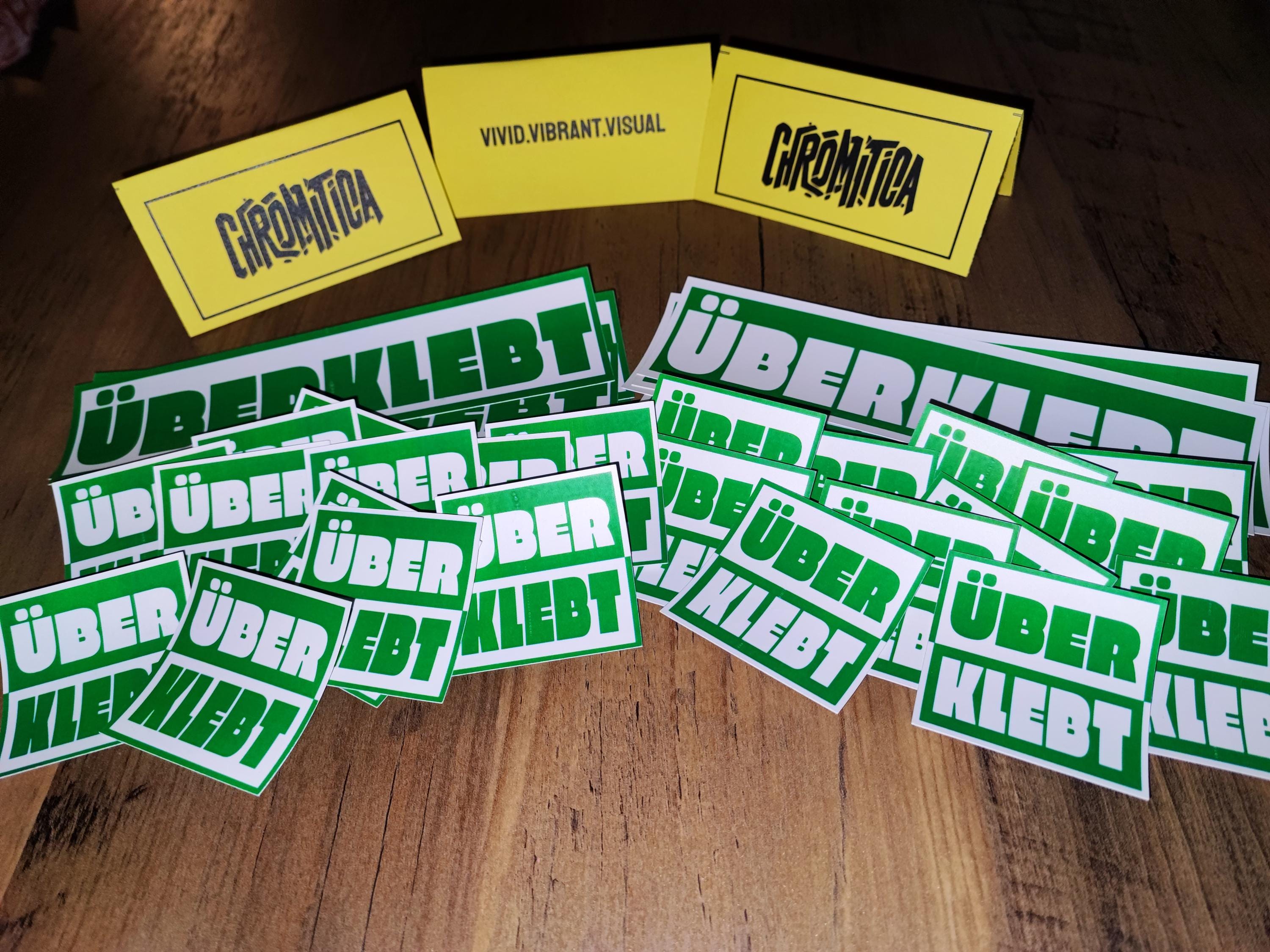 25 Protest Statement Stickers – Large Urban Slap Pack – Street Art Sticker Set – Weatherproof – 2 Sizes