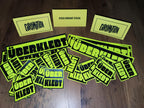 25 Protest Statement Stickers – Large Urban Slap Pack – Street Art Sticker Set – Weatherproof – 2 Sizes