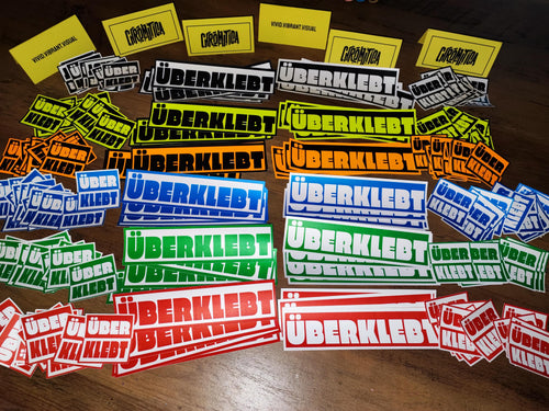 25 Protest Statement Stickers – Large Urban Slap Pack – Street Art Sticker Set – Weatherproof – 2 Sizes