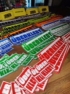 25 Protest Statement Stickers – Large Urban Slap Pack – Street Art Sticker Set – Weatherproof – 2 Sizes