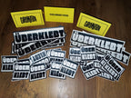 25 Protest Statement Stickers – Large Urban Slap Pack – Street Art Sticker Set – Weatherproof – 2 Sizes