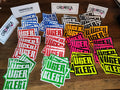 15 Protest Statement Stickers – Large 3in Slap Pack – Urban Street Art Stickers – Weatherproof