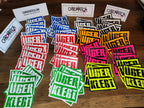 15 Protest Statement Stickers – Large 3in Slap Pack – Urban Street Art Stickers – Weatherproof