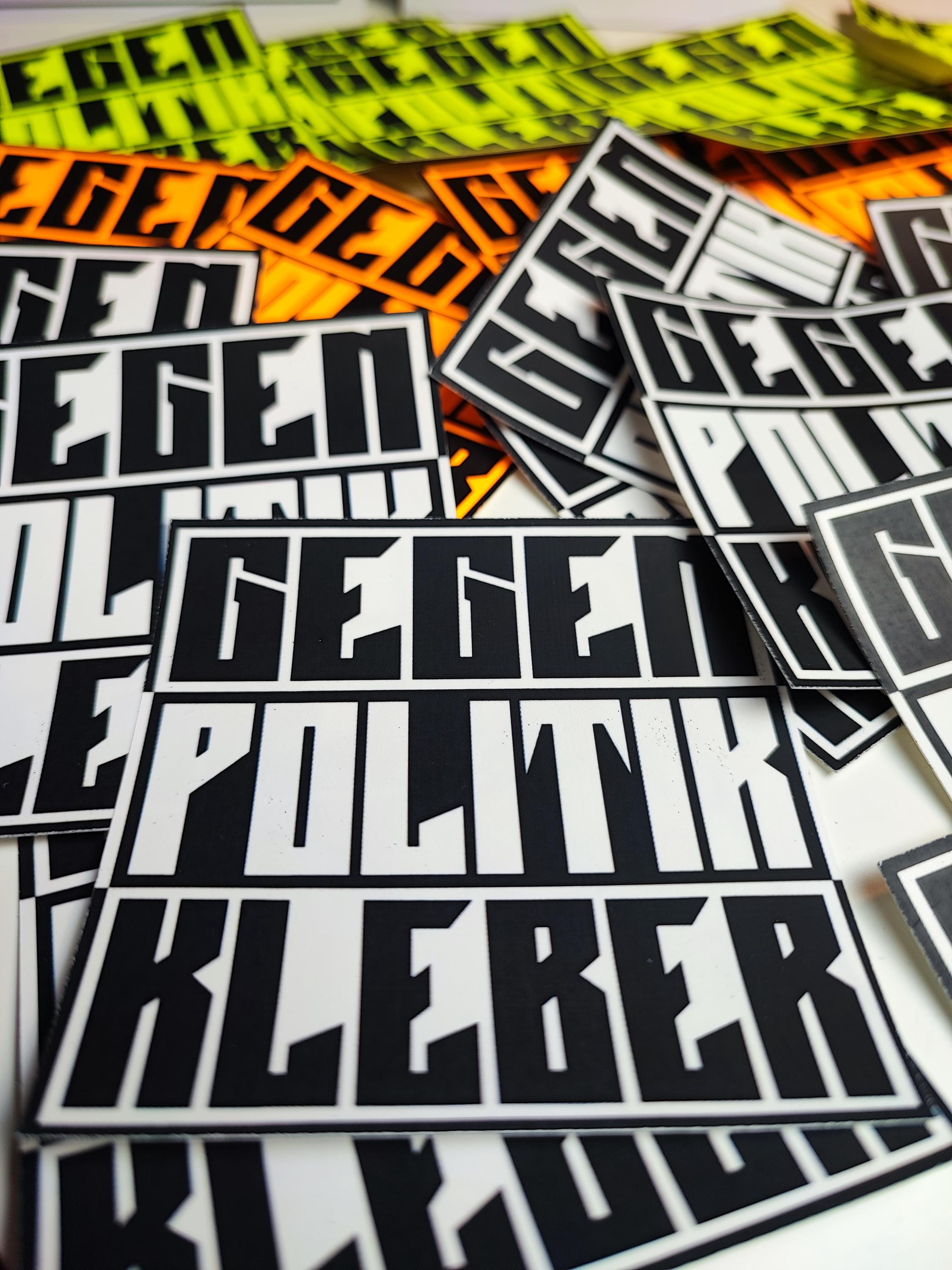 30 Anti Politics Stickers – Street Art Protest Slaps – Urban Graffiti Sticker Pack – Outdoor Statement Set