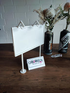 Mini Graffiti Billboard to Paint – DIY Street Art Model 20×20 cm – Urban Art Canvas for Acrylic Markers – Selfmade Artist Display