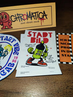 CItyscape Sticker Set – Anti-Racist Streetart Stickers | 20x Political Graffiti Stickers (5 Designs) | Weatherproof, Diversity Statement