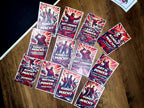 Art Is Power Sticker Pack (10 pcs) – 7x10.5 cm Street Art & Graffiti Design – Political Urban Vinyl Stickers