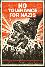 Antifa Sticker Pack (20 pcs) – Political Vintage Propaganda Style Stickers – Street Art Protest Set – Anti Fascism Art