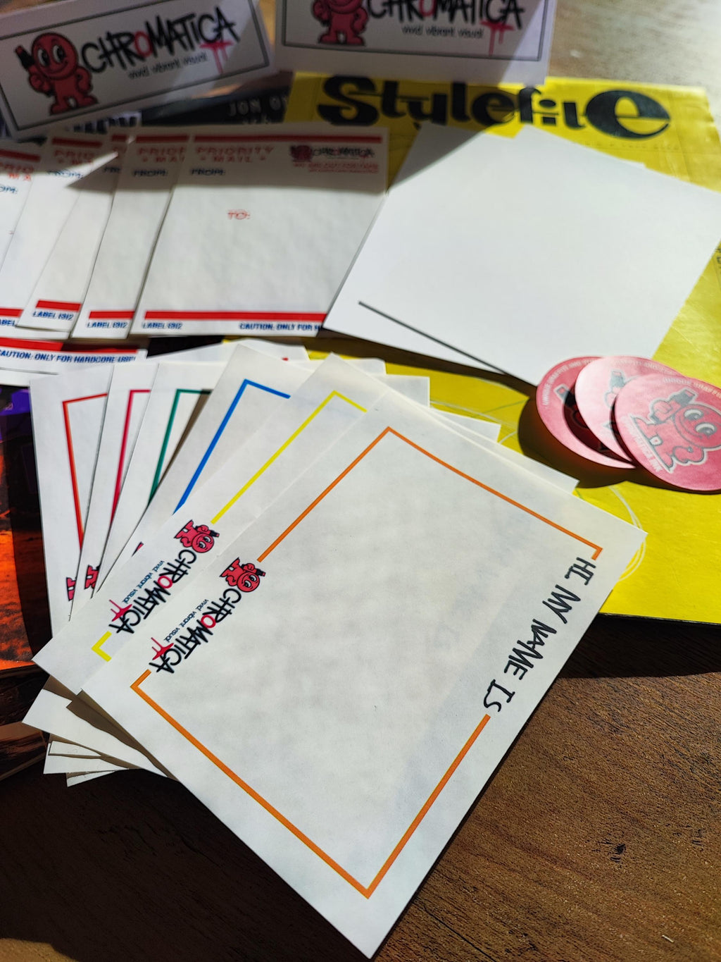 Graffiti Stickers 22 Pack – Graffiti Sticker Pack – Slap Stickers, Hi My Name & Eggshell
