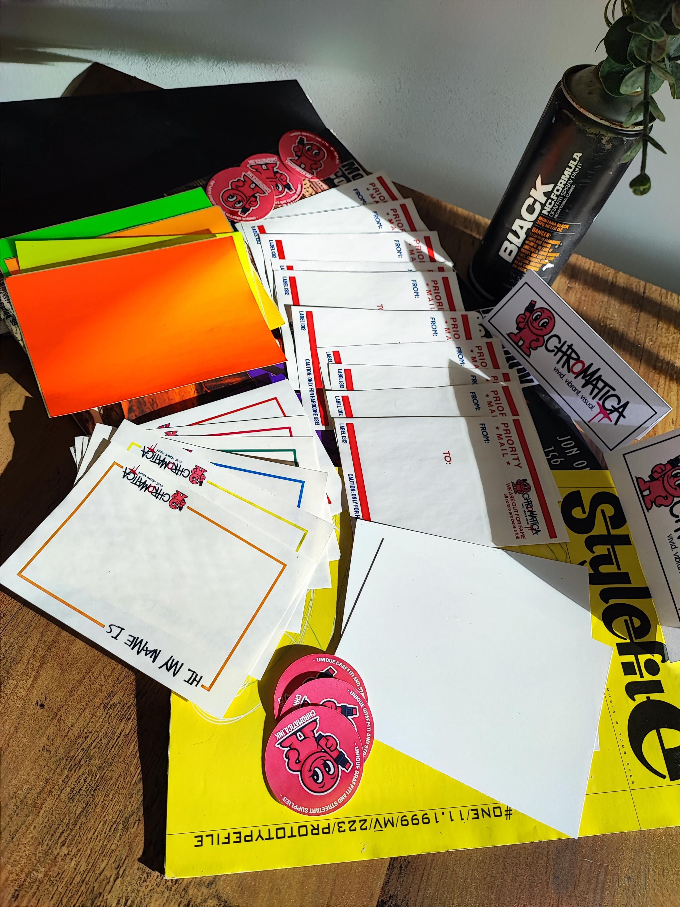 Graffiti Stickers 22 Pack – Graffiti Sticker Pack – Slap Stickers, Hi My Name & Eggshell
