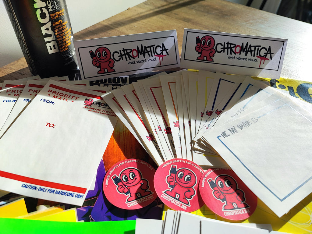 Graffiti Stickers 50 Pack – Graffiti Sticker Bulk – Slap Stickers & Eggshell Kit
