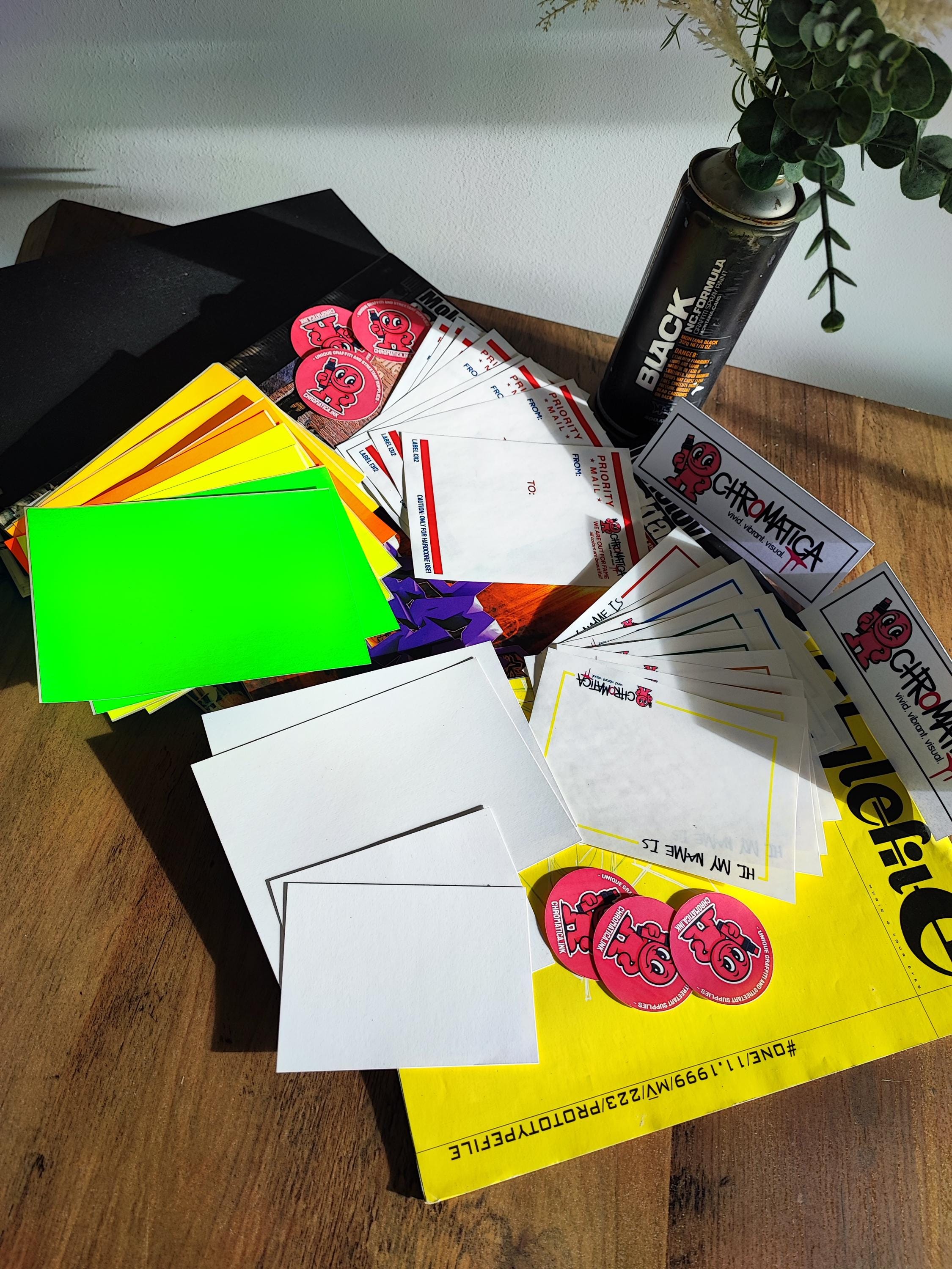 Graffiti Stickers 30 Pack – Graffiti Sticker Pack – Slap Stickers & Eggshell Kit