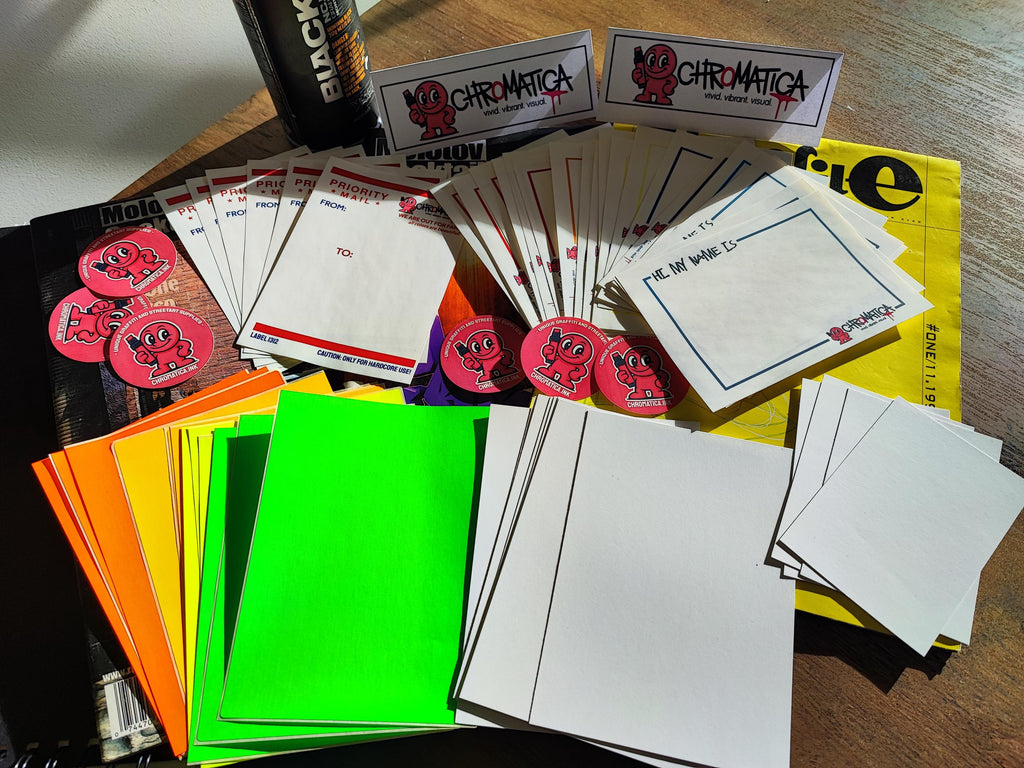 Graffiti Stickers 50 Pack – Graffiti Sticker Bulk – Slap Stickers & Eggshell Kit
