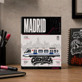 Madrid Metro Coloring Page PDF, A4 Graffiti Train Printable, Madrid Subway Coloring Sheet, Street Art PDF, City Series 12