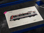 Istanbul Metro Coloring Page PDF, A4 Graffiti Train Printable, Istanbul Subway Coloring Sheet, Street Art PDF, City Series 16