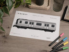 World Subway Collection PDF – 55-Page A4 Graffiti Train Coloring Book with 20+ Cities, Metro Art Pages, Bonus Material & Checklist