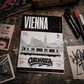 Vienna Metro Coloring Page PDF, A4 Graffiti Train Printable, Vienna Subway Coloring Sheet, Street Art Train Art, City Series 05