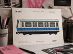 Munich Subway Coloring Page PDF, A4 Graffiti Train Printable, Munich U-Bahn Coloring Sheet, Street Art Train Art, City Series 08