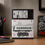 Copenhagen Metro Coloring Page PDF, A4 Graffiti Train Printable, Copenhagen Subway Coloring Sheet, City Series 10