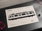 Barcelona Metro Coloring Page PDF, A4 Graffiti Train Printable, Barcelona Subway Coloring Sheet, Street Art PDF, City Series 15