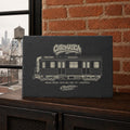 New York City Subway Slate Art, Laser-Engraved Plaque, Limited City Series Edition