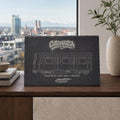 Munich S-Bahn Slate Art, Laser-Engraved Plaque, Limited City Series Edition