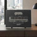 Tokyo Subway Slate Art, Laser-Engraved Train Plaque, Limited City Series Edition