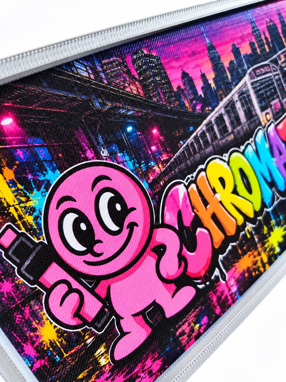 Custom UV Printed Mini Billboard, Personalized Graffiti Street Art Display, 3D Printed Kit