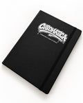 Graffiti Blackbook, 130gsm Sketchbook, Black Faux Leather Cover, Acid-Free FSC Paper