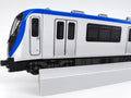 São Paulo Graffiti Practice Train, 3D Printed Rail Model, Acrylic Marker Canvas, Street Art Collectible