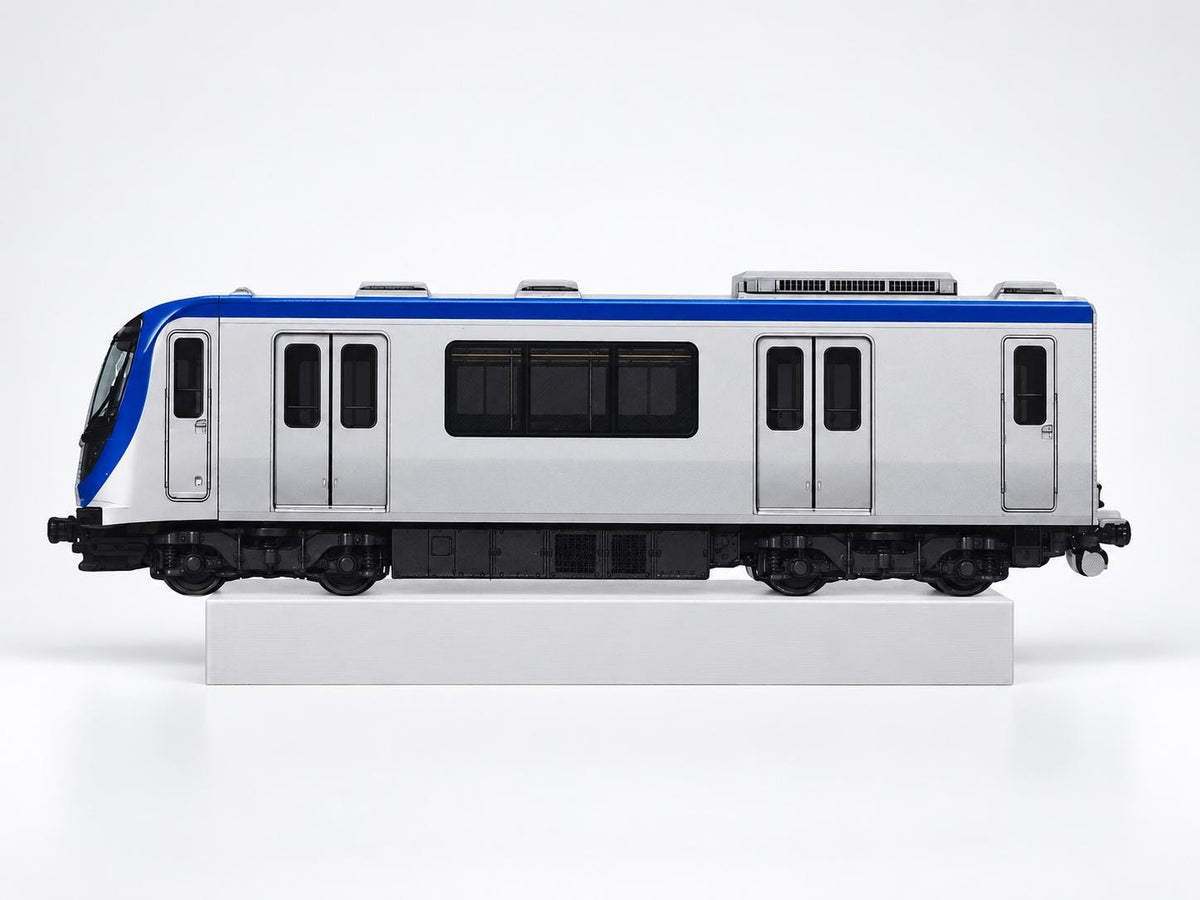 São Paulo Graffiti Practice Train, 3D Printed Rail Model, Acrylic Marker Canvas, Street Art Collectible