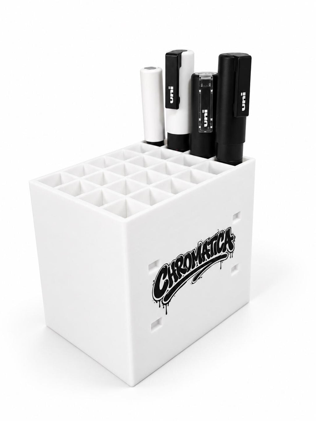 White Marker Organizer 17mm – Modular 12/24/36 Slots