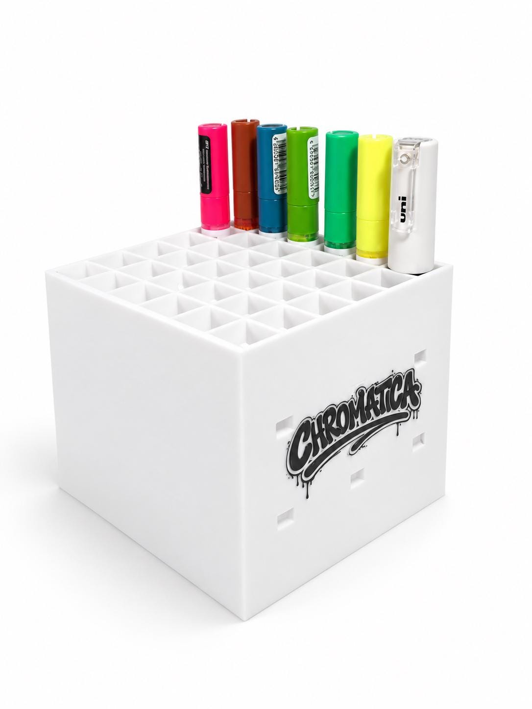 White Marker Organizer 17mm – Modular 12/24/36 Slots