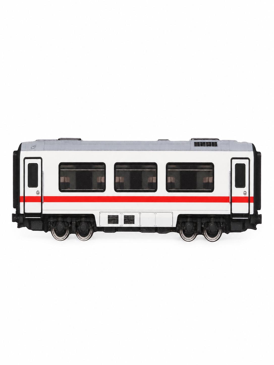 Practice Train – German Intercity Wagon | 3D Printed + UV | 20 x 10 cm Graffiti Paintable Train Prop