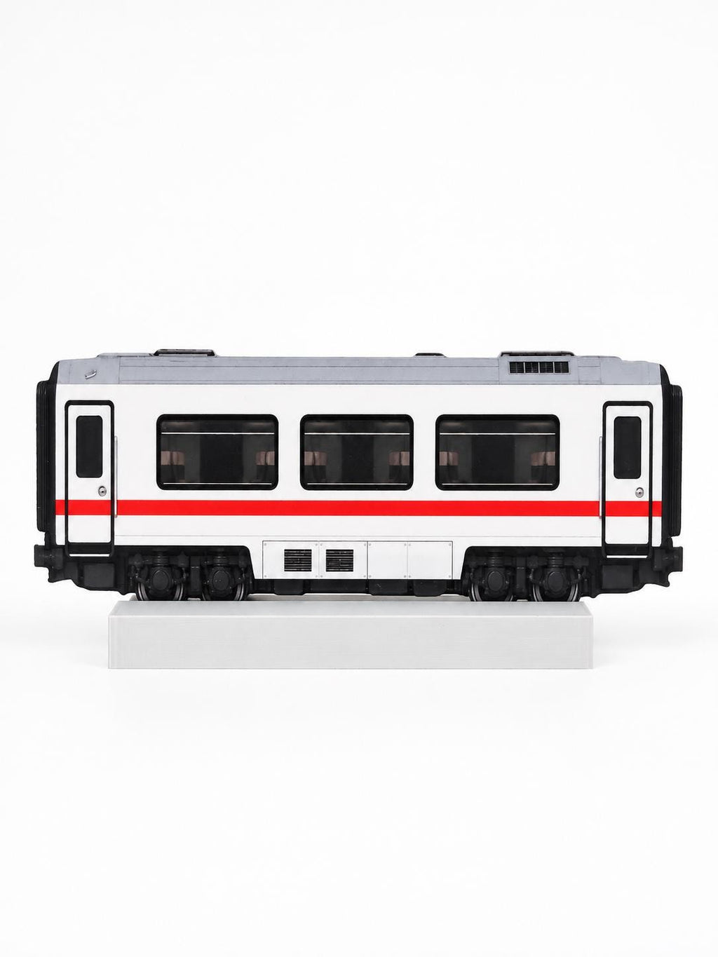 Practice Train – German Intercity Wagon | 3D Printed + UV | 20 x 10 cm Graffiti Paintable Train Prop