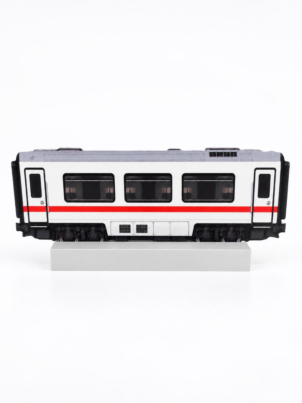 Practice Train – German Intercity Wagon | 3D Printed + UV | 20 x 10 cm Graffiti Paintable Train Prop