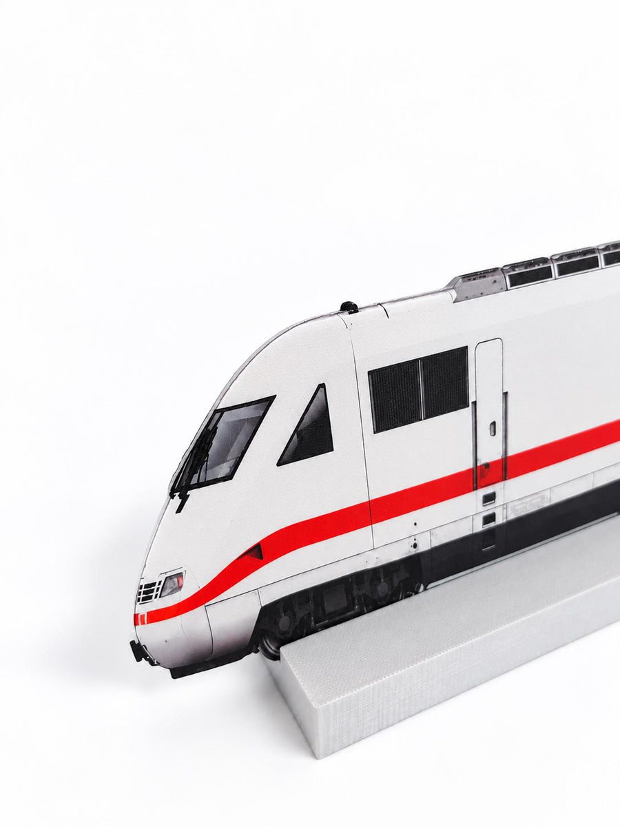 Chromatica German First-Generation High-Speed Graffiti Practice Train – Paintable 3D Rail Art Object