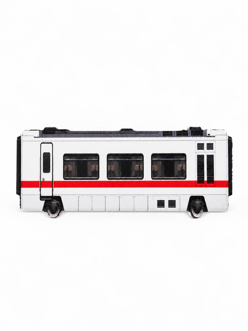 Chromatica German Modern Intercity Graffiti Practice Coach – Paintable 3D Rail Art Object