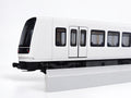 Copenhagen Graffiti Practice Train, 3D Printed Metro Train Model, Acrylic Marker Canvas, Street Art Collectible