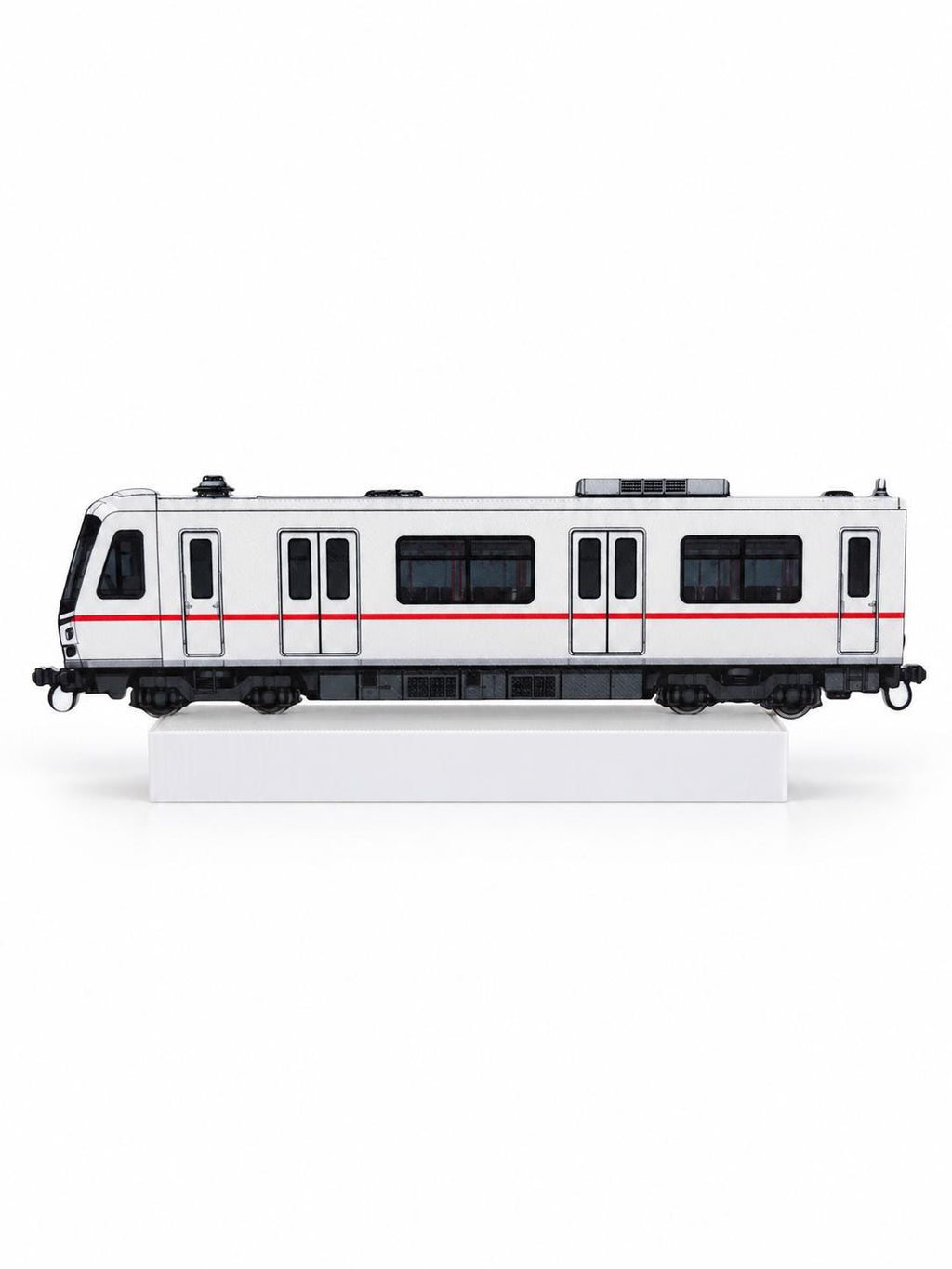 Vienna Graffiti Practice Train, 3D Printed Urban Rail Model, Acrylic Marker Canvas, Street Art Collectible