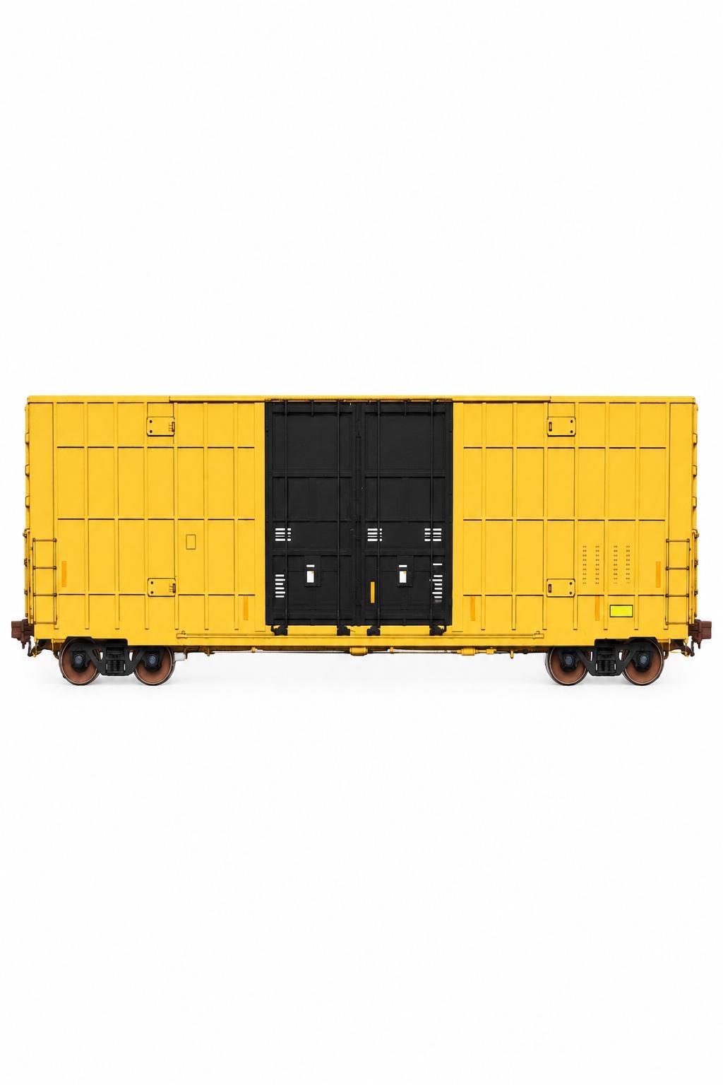 US Boxcar Graffiti Practice Wagon, 3D Printed Freight Car, Paintable with Acrylic Markers, Rail Art Collectible, 20x10 cm