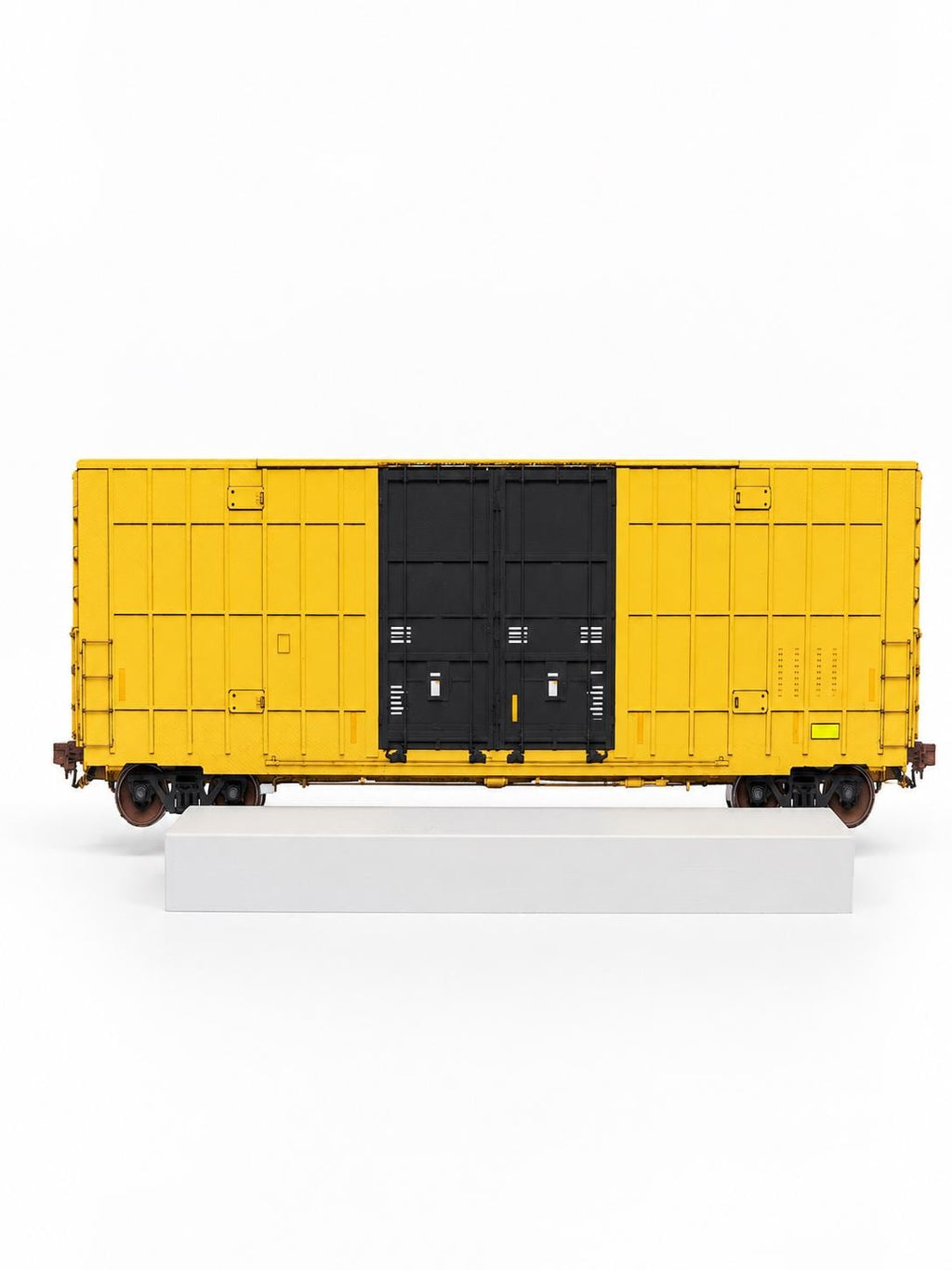 US Boxcar Graffiti Practice Wagon, 3D Printed Freight Car, Paintable with Acrylic Markers, Rail Art Collectible, 20x10 cm